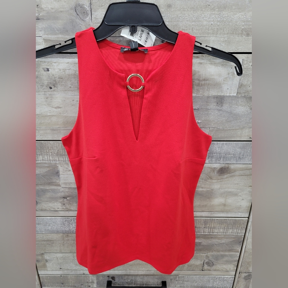 INC Top,red, new with tag